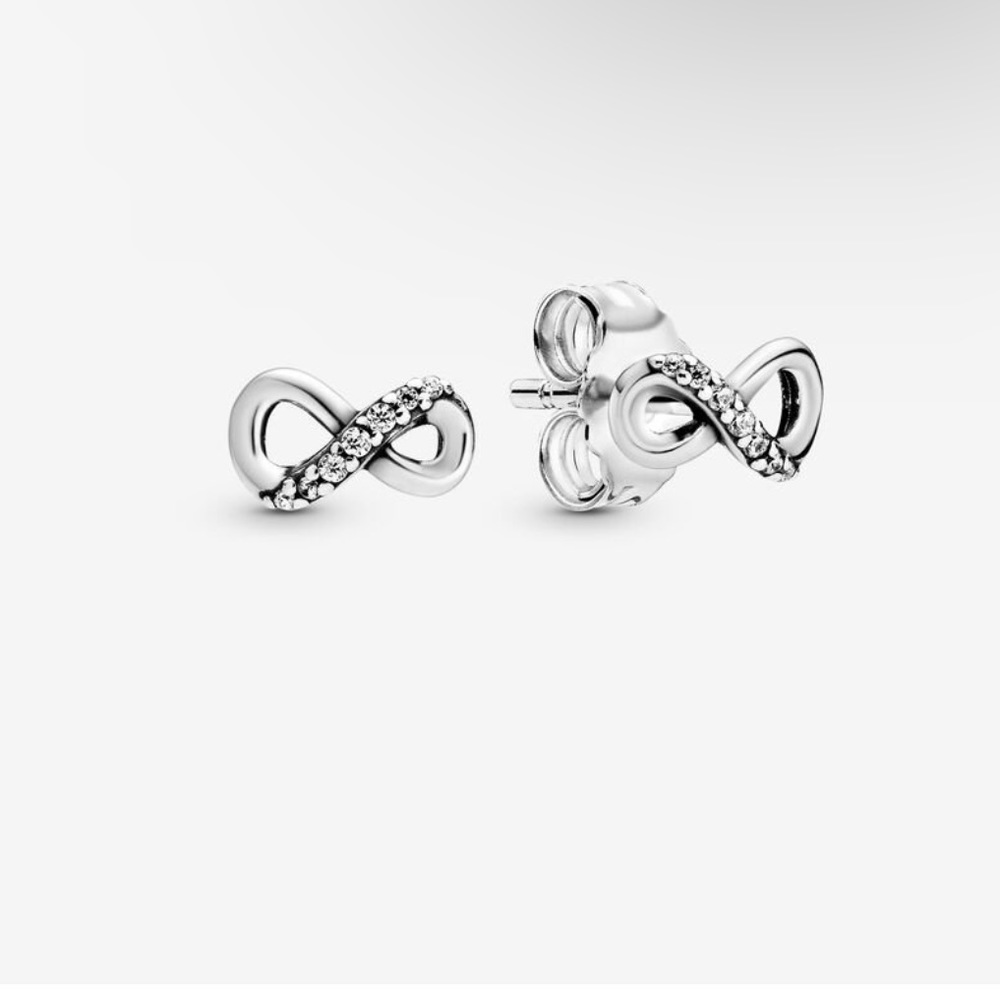Pandora infinity earrings
